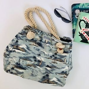 Lucky Brand Tropical Beach Tote Bag